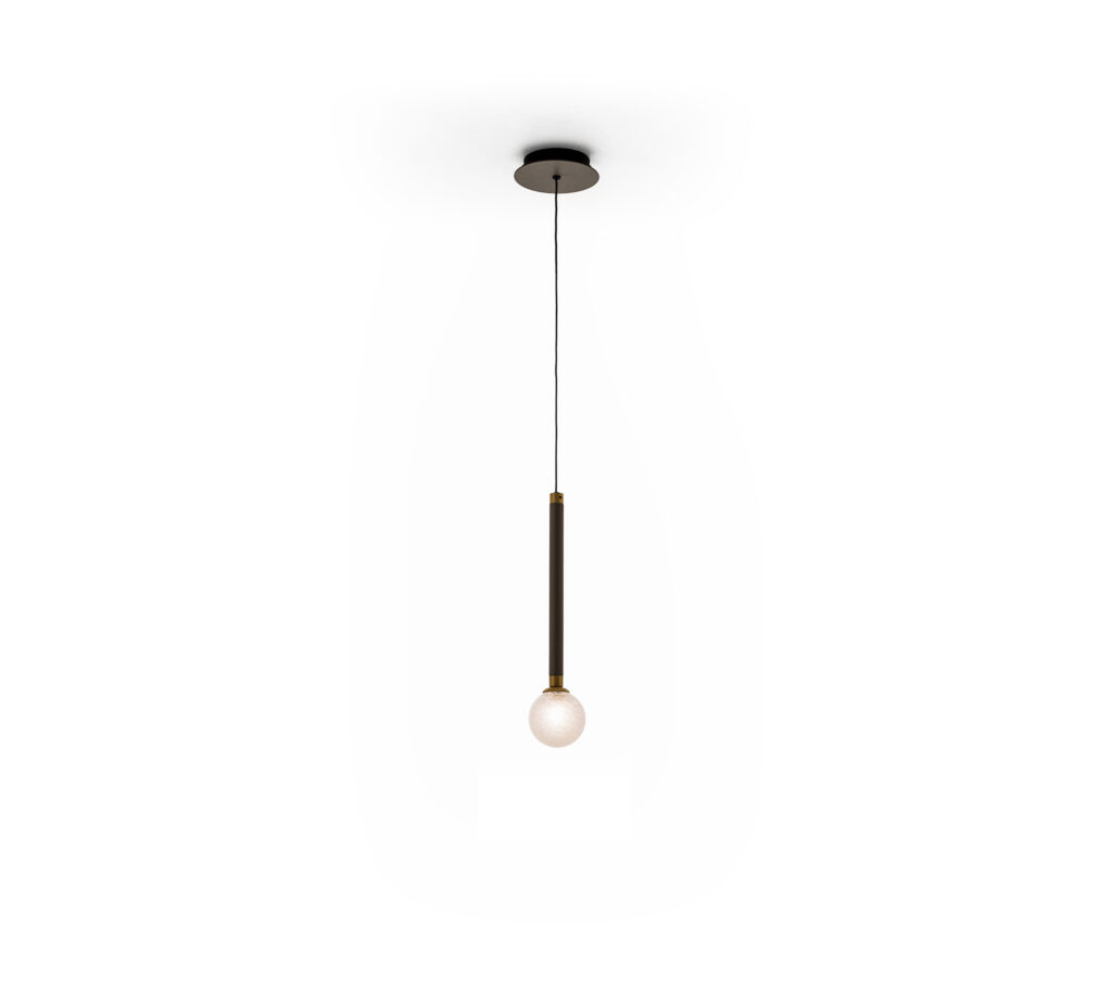 Crystal ball hanging Lamp by Morica Design