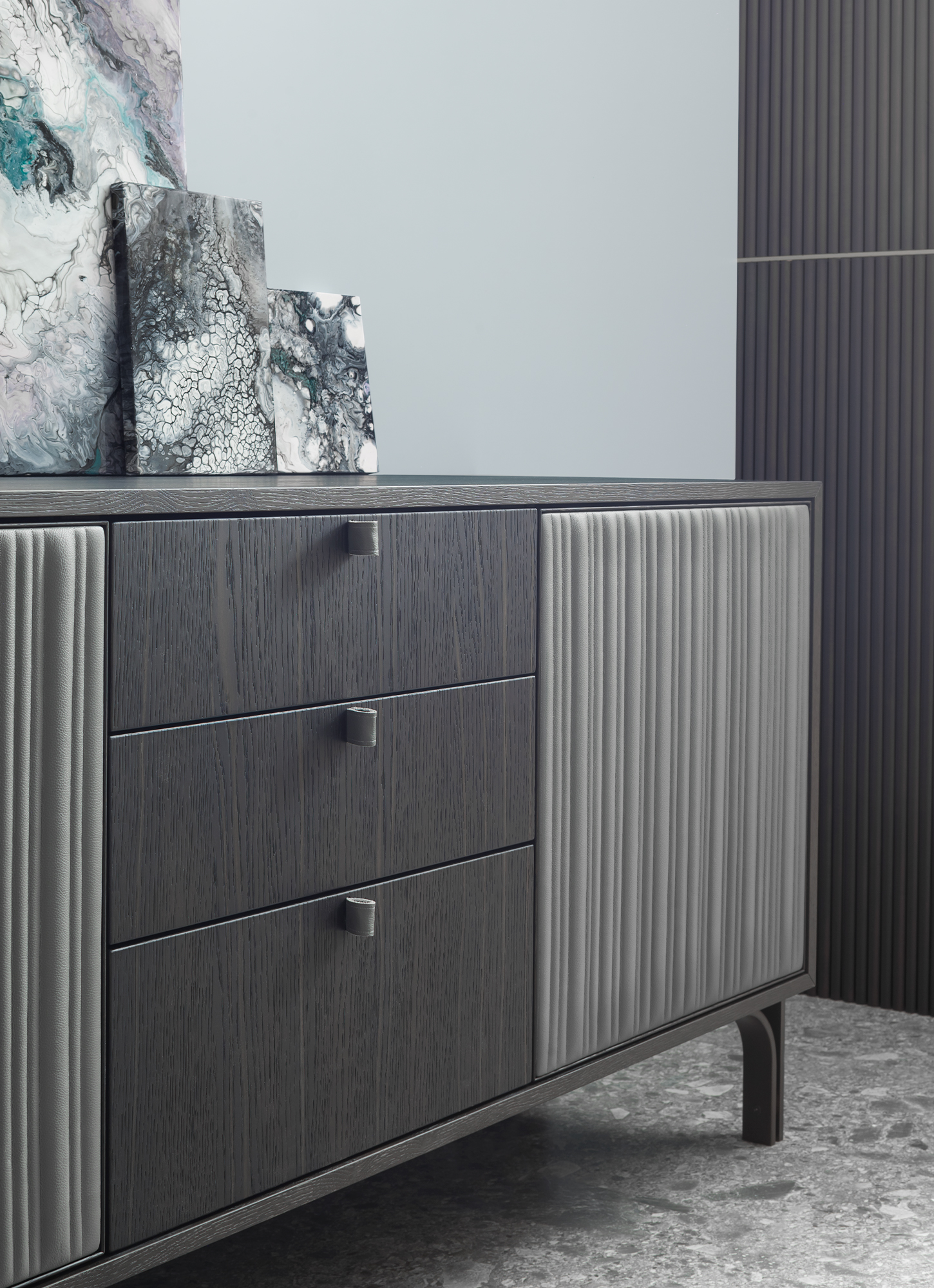 Madia Canette 2 ante e 3 cassetti by Morica design