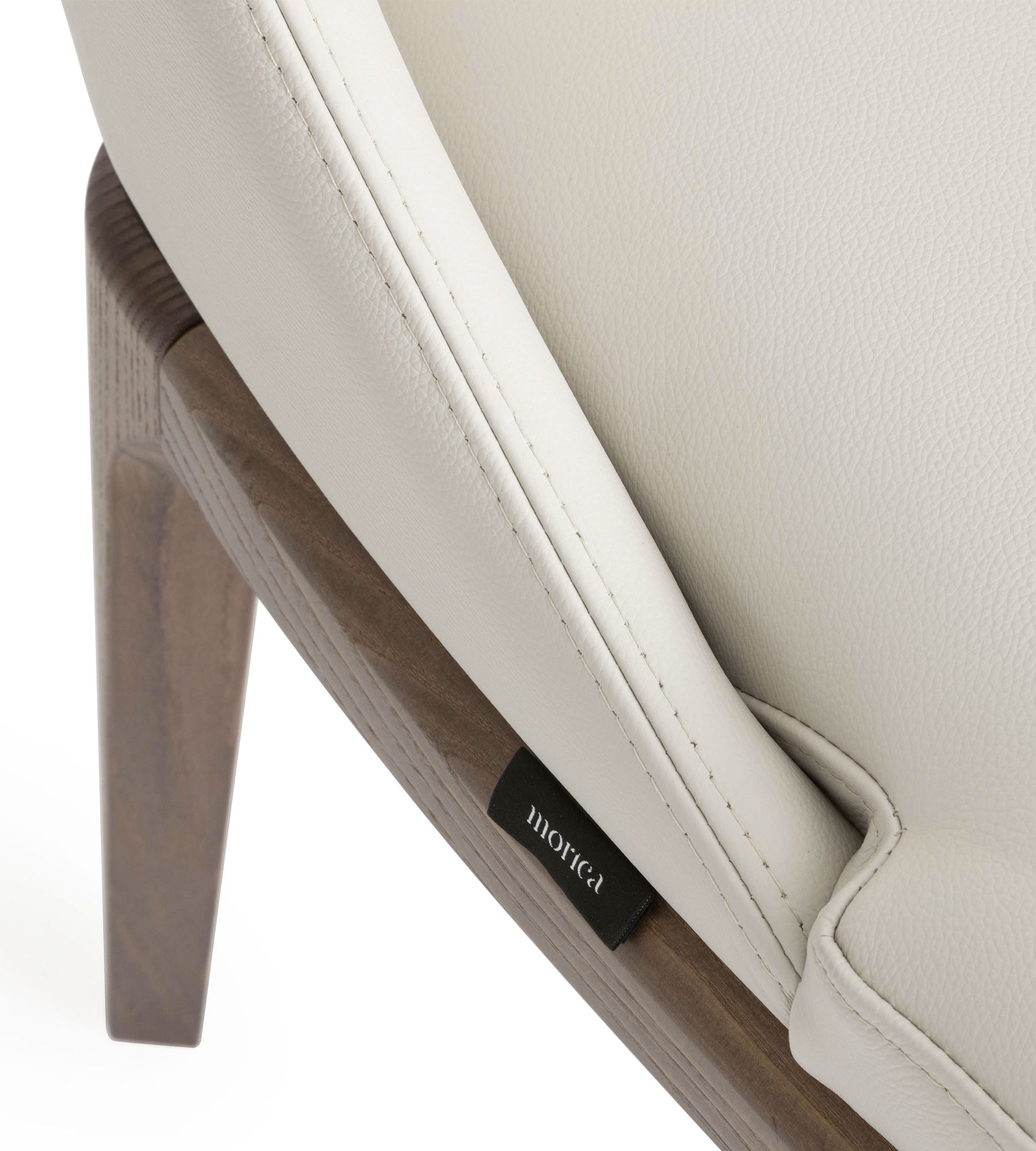 Sedia Antigona in pelle