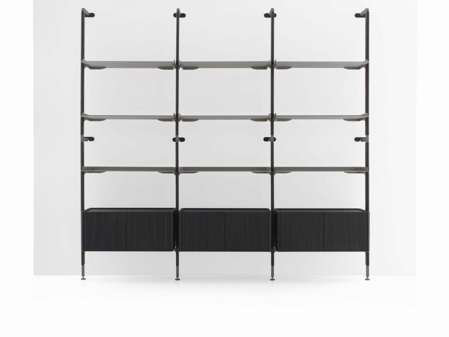 Create your ideal bookshelf setup with the Galaxy modular system.