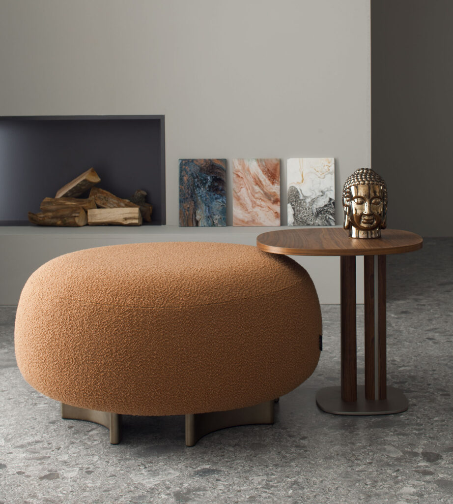 Punto e Virgola pouf: the perfect punctuation for your home decor.